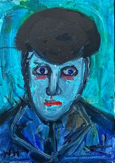 "Blue portrait"